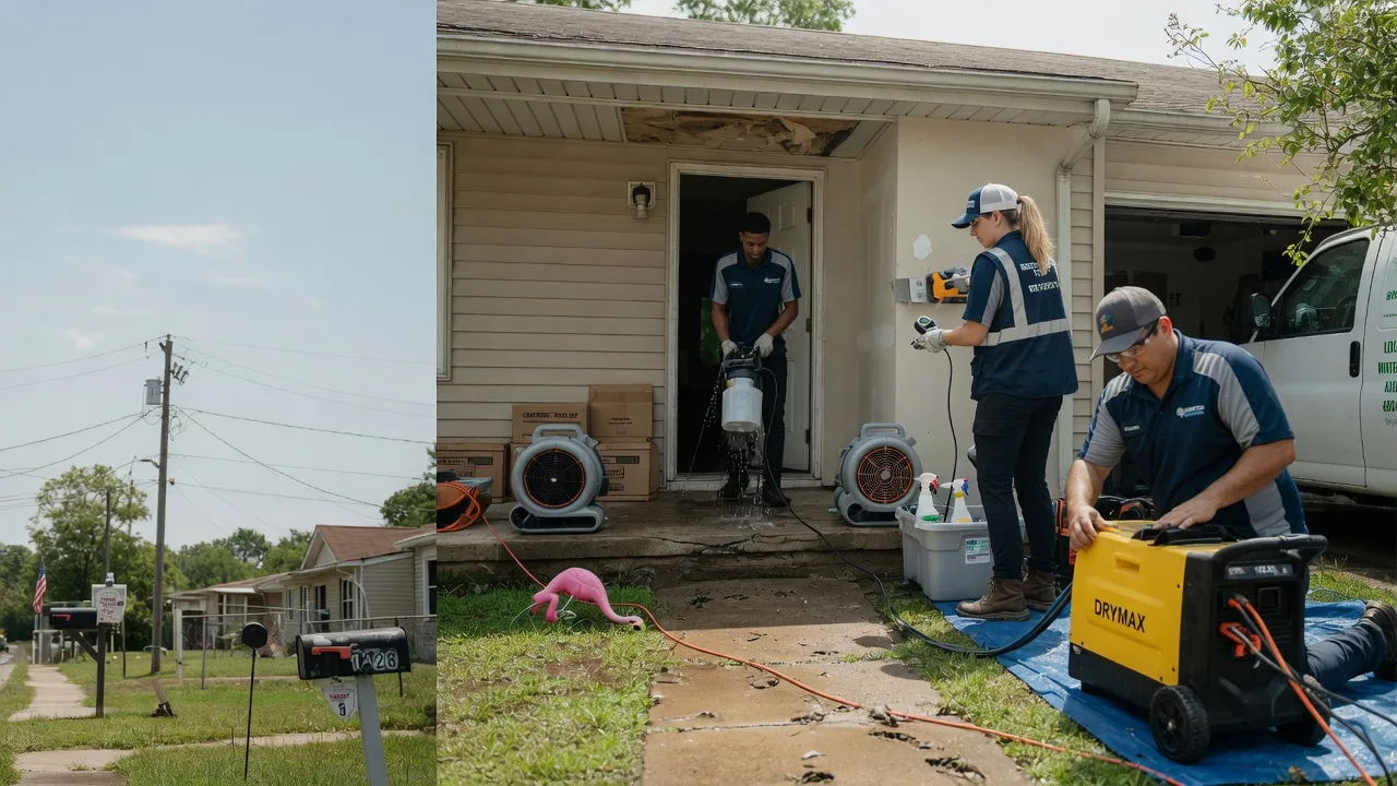 Storm Damage Water Removal in Baldwin City, KS near me